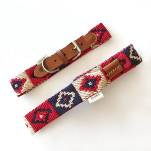 Peruvian Indian Leash Red