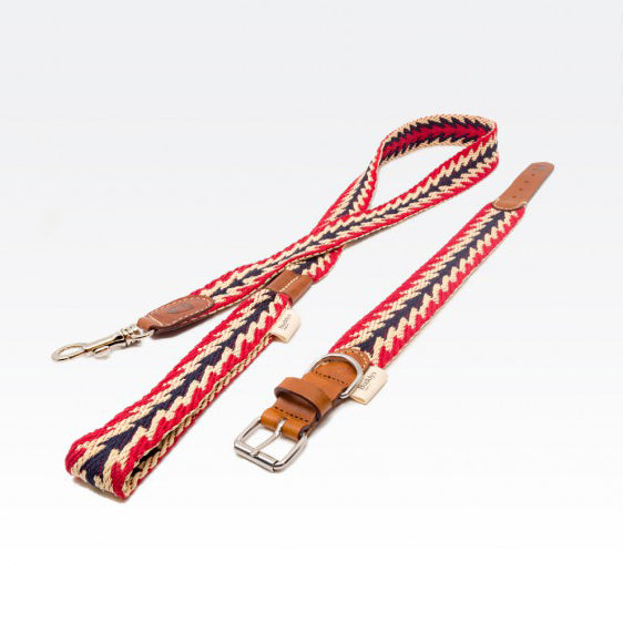 Peruvian Arrow Collar Red